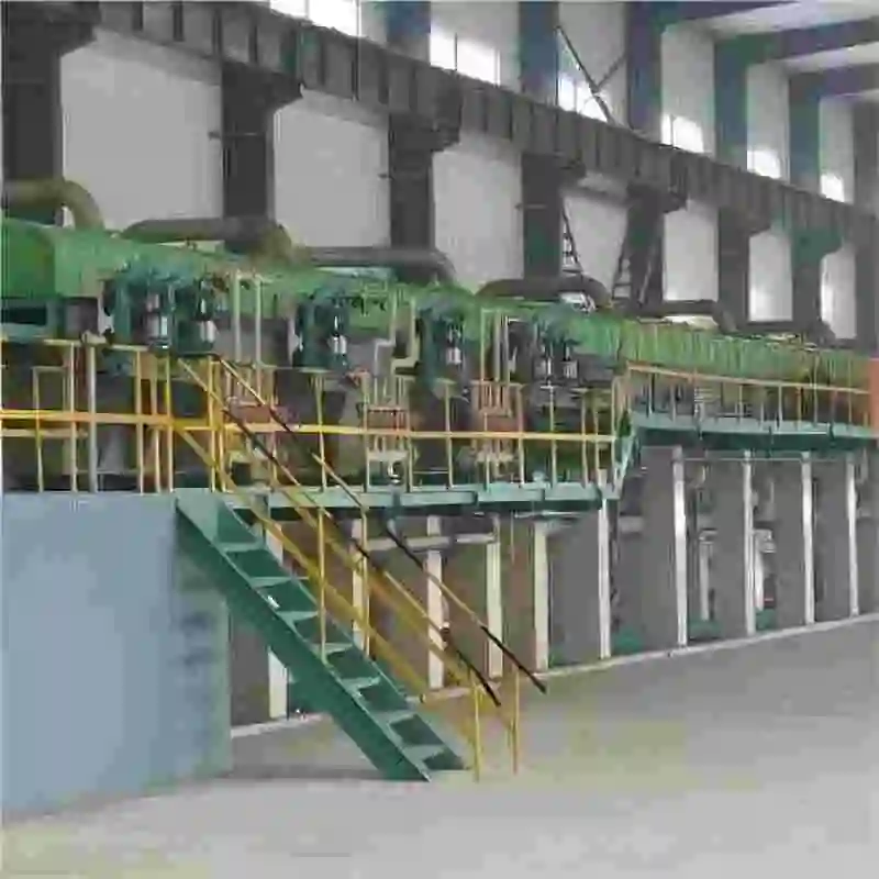 Roller Hearth Tunnel Type Continuous Bright Annealing Furnaces for Copper Steel Aluminum